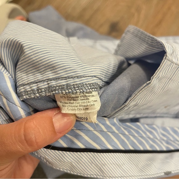 Peter Millar Shorts Mens 40 Seaside Wrightsville Performance Light Blue Golf 9" - Picture 5 of 8